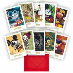 Best Pirce 😍 Disney Note Card Set - Mickey's Celebration Of The Mouse ⌛