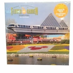 Best Pirce 💯 Disney Calendar - 2015 Epcot Flower And Garden Festival - 12 Month 😀