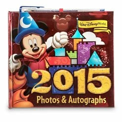 New ⌛ Disney Photo And Autograph Book - 2015 Sorcerer Mickey Mouse ⭐