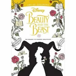 Budget 🧨 Disney Art Of Coloring Book - Beauty And The Beast - Live Action Film ✔️