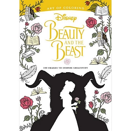 Budget ๐งจ Disney Art Of Coloring Book - Beauty And The Beast - Live Action Film โ๏ธ