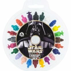 Best Pirce 😉 Disney Crayon Set - Star Wars Characters - Figurine Shaped 🔥