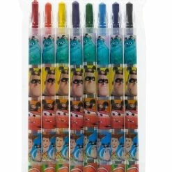 Brand new ⌛ Disney Twist Up Crayons - Pixar - Set Of 8 😉