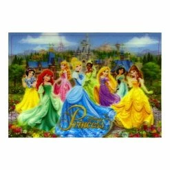 Best Sale 😉 Disney Postcard - Princesses - Lenticular 😉
