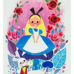 Best reviews of ⌛ Disney Postcard - Alice In Wonderland - By Chou 🎁