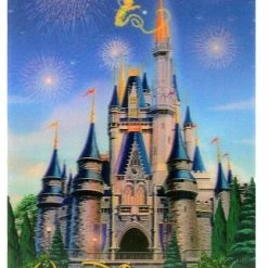 Brand new 🔥 Disney Postcard - Cinderella Castle - Magic Kingdom - Lenticular 😀