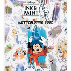 Cheapest 😉 Disney Watercoloring Book - Ink And Paint 🧨