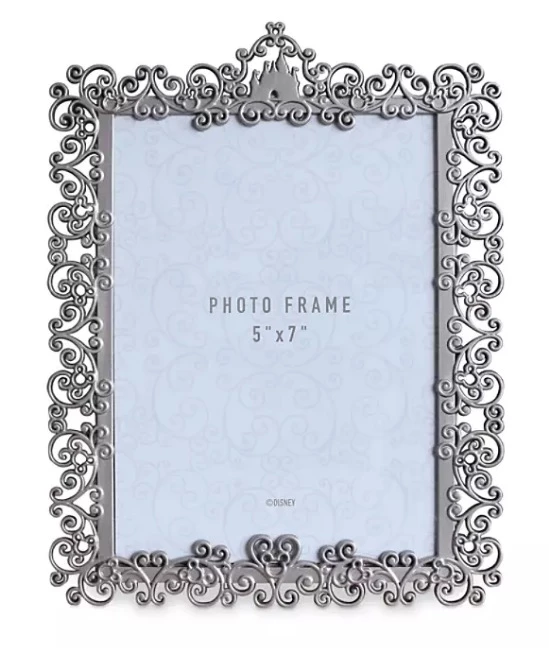 Coupon ๐ Disney Photo Frame - Fantasyland Castle Wedding - Metal ๐งจ