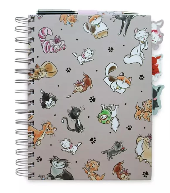 Best Pirce π Disney Journal And Pen Set - Disney Cats β€οΈ